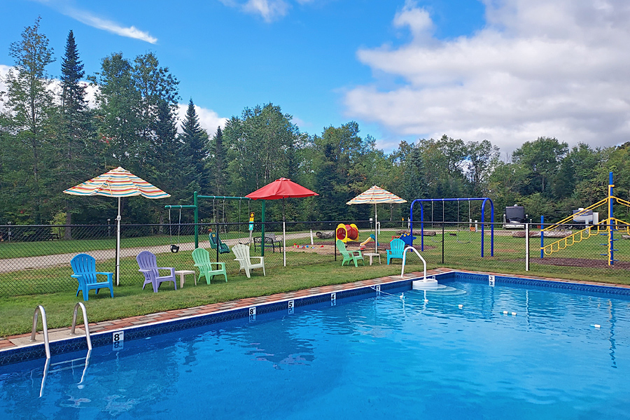 Swimming Pool at Along the River Campground & Cabins